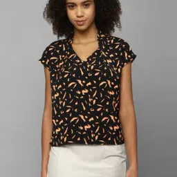 Allen Solly Black Printed Top-picture-33