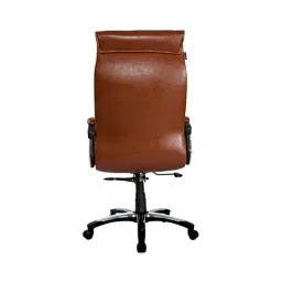 Adiko Systems Brown High Back Cushion Back Executive Chair image 4