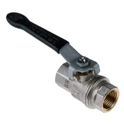 RS PRO Brass Full Bore, 2 Way, Ball Valve, BSPP 12.7 mm, 40 - 30bar Operating Pressure Model No 7335170 image 5