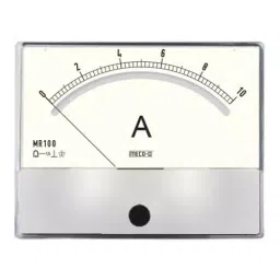 Meco-G 0-60A MR-100 Moving Coil 90° DC Scale Ammeter (With Internal Shunt) - 100 x 80 mm Quadrant-image-28
