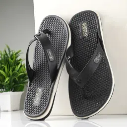 Alberto Torresi Men's Black Thong Sandals-image-50