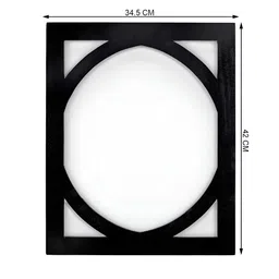 IAAH Black & White Wooden Wall Photo Frame image 4