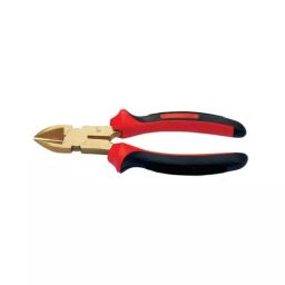 Jhalani 203.2 mm (8 Inch) Non Sparking Aluminum Bronze Diagonal Cutting Plier-picture-3