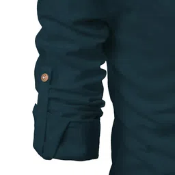 vida loca Men Solid Cotton Blend Straight Kurta Shirt for Men and Boys. image 5
