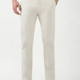 Peter England Casuals Men Super Slim Fit Regular Trousers-picture-38