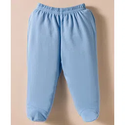 ToffyHouse Cotton Knit Full Sleeves Front Open Striped T-Shirt & Footed Lounge Pant Set with Cap & Vehicle Embroidery - Navy Blue image 4