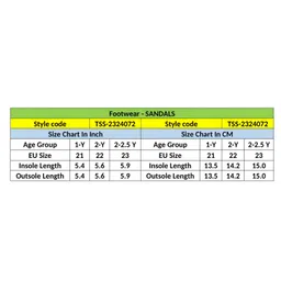 Kicks & Crawl Strappy Velcro Closure Sandals - Tan image 2