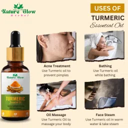 Nature Glow Herbal Turmeric Essential Oil image 4
