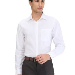 Raymond White Slim Fit Shirt-picture-43