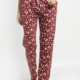 Kanvin Red Printed Pyjamas-picture-10