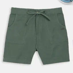 Blue Giraffe Kids Olive Shorts-image-20