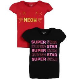 Plum Tree Kids Black & Red Embellished Tops-picture-10