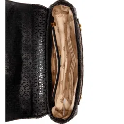 Guess Black NERINA Medium Convertible Cross Body Bag image 3
