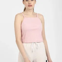 Adidas Light Pink Regular Fit Top-image-31