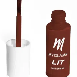 MyGlamm Lit Nail Enamel Man Eater - 7 ml-image-18