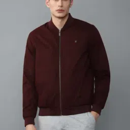 Louis Philippe Maroon Regular Fit Jacket-picture-14