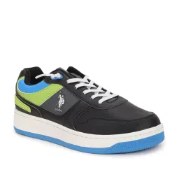 U.S. Polo Assn. Men's KAYSON Black Casual Sneakers image 3