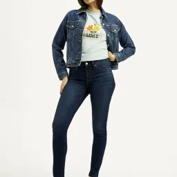 Levi's Navy Skinny Fit Jeans image 3