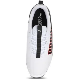 Puma Men's Viz White Running Shoes image 3