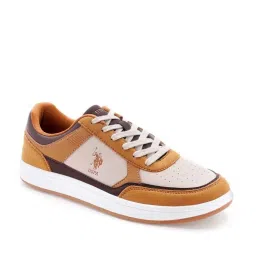 U.S. Polo Assn. Men's Tan Casual Sneakers image 3