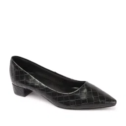 Carlton London Women's Black Casual Pumps image 3