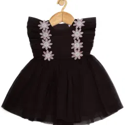 Creative Kid's Girls Brown Floral Dress-picture-21