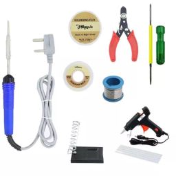 Hillgrove 9 Pcs 25 W Flat Tip Soldering Iron Machine Tool Kit, HGFC002-picture-22