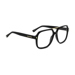 DSQUARED2 Black Square Eye Frames for Men image 3