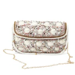 Odette Multicolor Embellished Clutch image 3