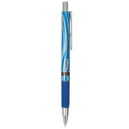 Montex Young+Softy Retractable Ball Pen Black Ink Color & Blue Body Color-picture-14