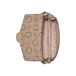 Guess Monogram Oakbank Mini Crossbody Flap Bag image 3