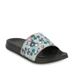 Elle Women's Black Slides image 2