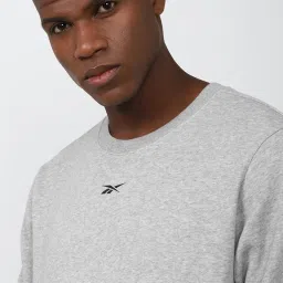 Reebok Grey Regular Fit Sports Jacket image 4