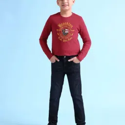 U.S. Polo Assn. Boys Dark Blue Solid Jeans-picture-16