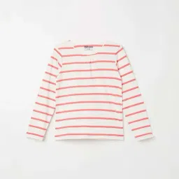 Fame Forever by Lifestyle Kids Off-White Cotton Striped Full Sleeves Tee-picture-19