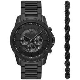 ARMANI EXCHANGE AX7163SET Analog Watch for Men With Chain-picture-31
