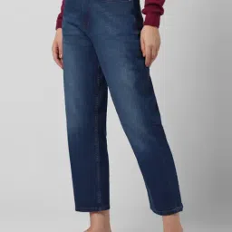 Van Heusen Navy Mid Rise Jeans image 3