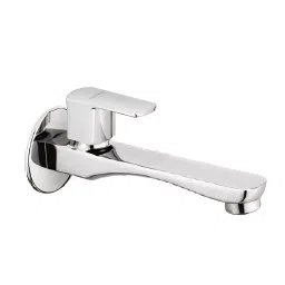 Somany Bib Cock Extended Nose Signature Collection Optimus Series Chrome Finish Wall Mount, 272211450111-image-98