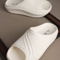 Carlton London Men's Off-White Slides-picture-44