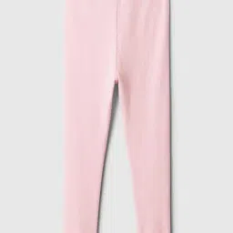 GAP Girls Pink Cotton Solid Leggings-image-66