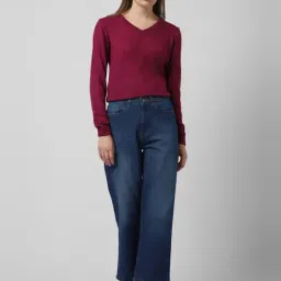 Van Heusen Navy Mid Rise Jeans image 4