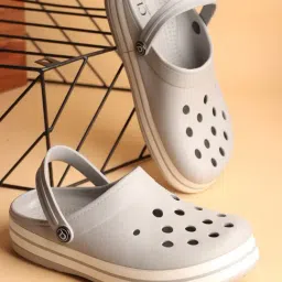 Carlton London Men's Grey Clogs-picture-19