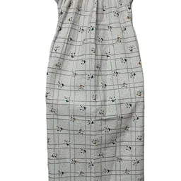 gsdh stores Pure Cotton Printed Nighty (2010 L) White image 3
