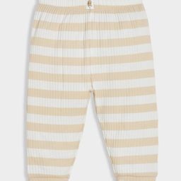 Mi Arcus Cotton Elastane Striped Pajama - Beige-picture-20