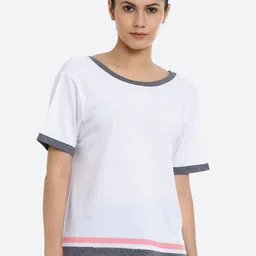 ASICS Women W Colourblocked SS Training T-shirt image 1