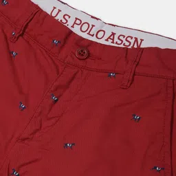 U.S. Polo Assn. Kids Boys Red image 4