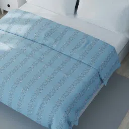 Nautica Millbrook Blue Cotton 160 TC 120 GSM Double Dohar image 3