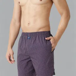 Van Heusen Multi Regular Fit Checks Shorts - Pack of 2 image 3