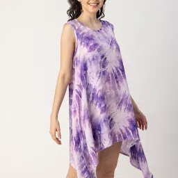 Moomaya Lavender Printed Top image 3