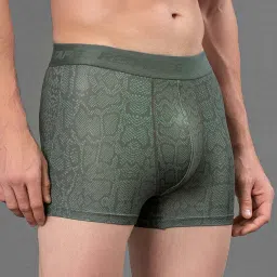 Red Tape Olive Printed Trunks image 3
